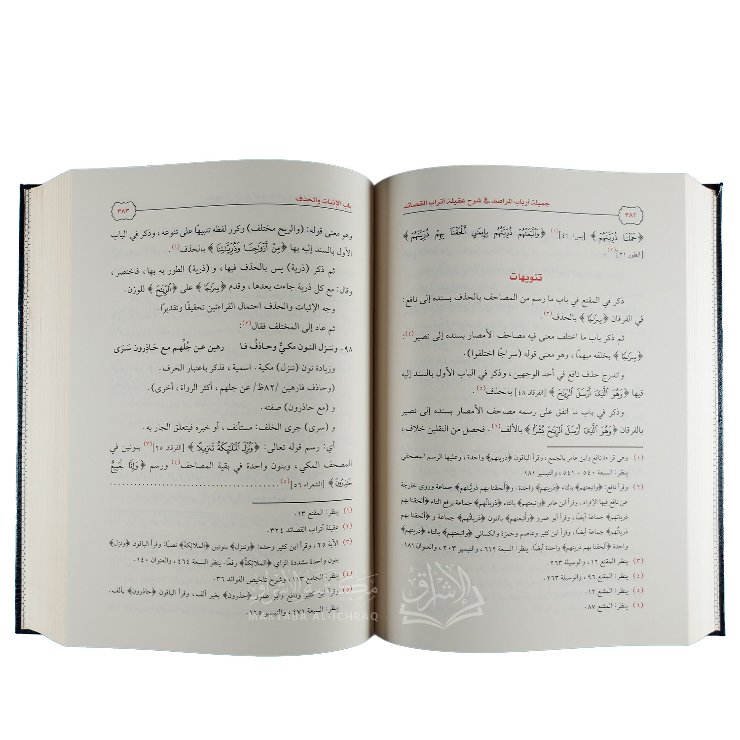 جميلة أرباب المراصد في شرح عقيلة أتراب القصائد – Image 2