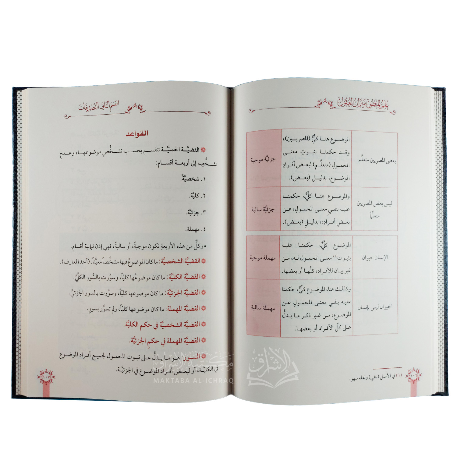 علم المنطق ميزان العقول - الصورة 2